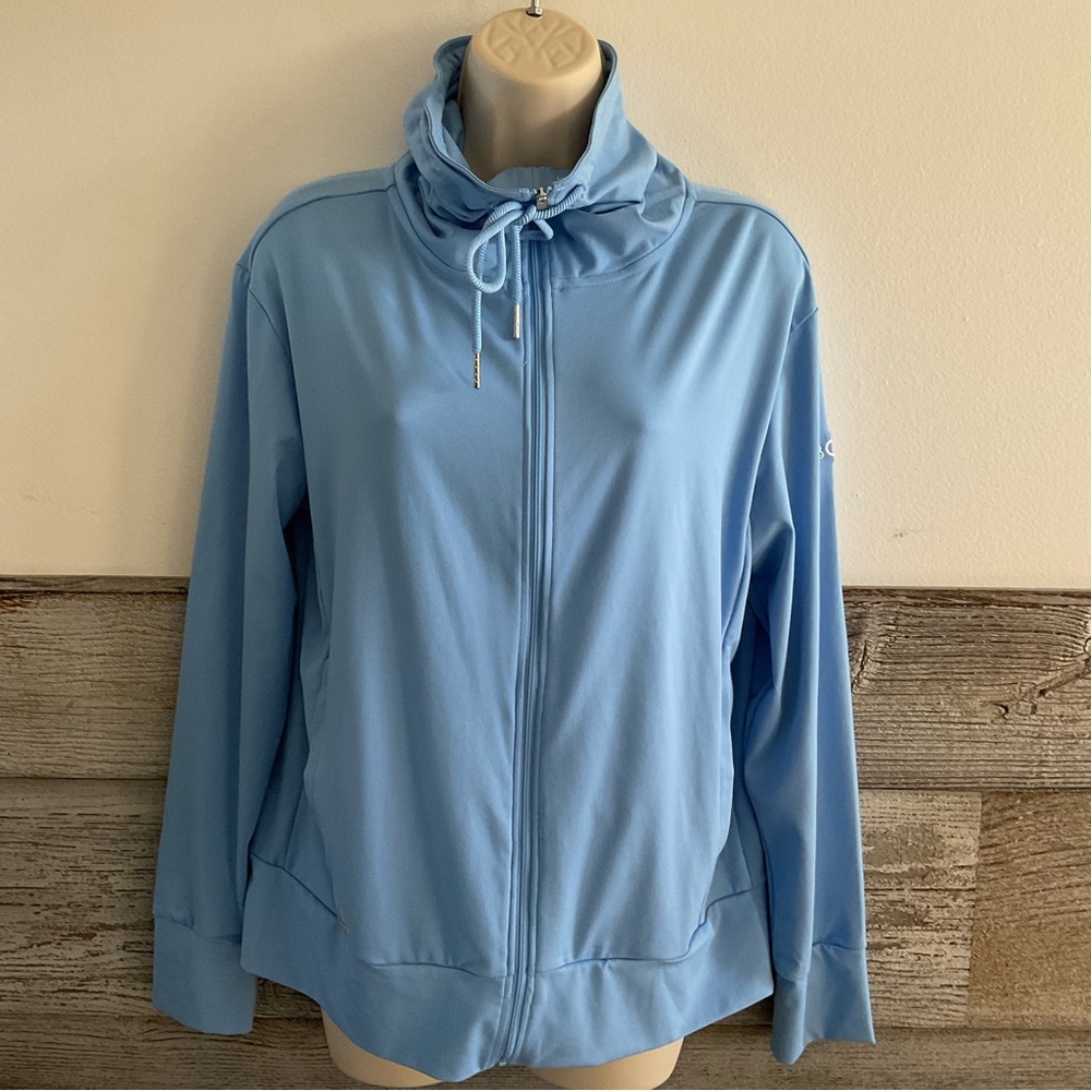 Adidas Climawarm jacket light blue NWT Size Medium (E1)